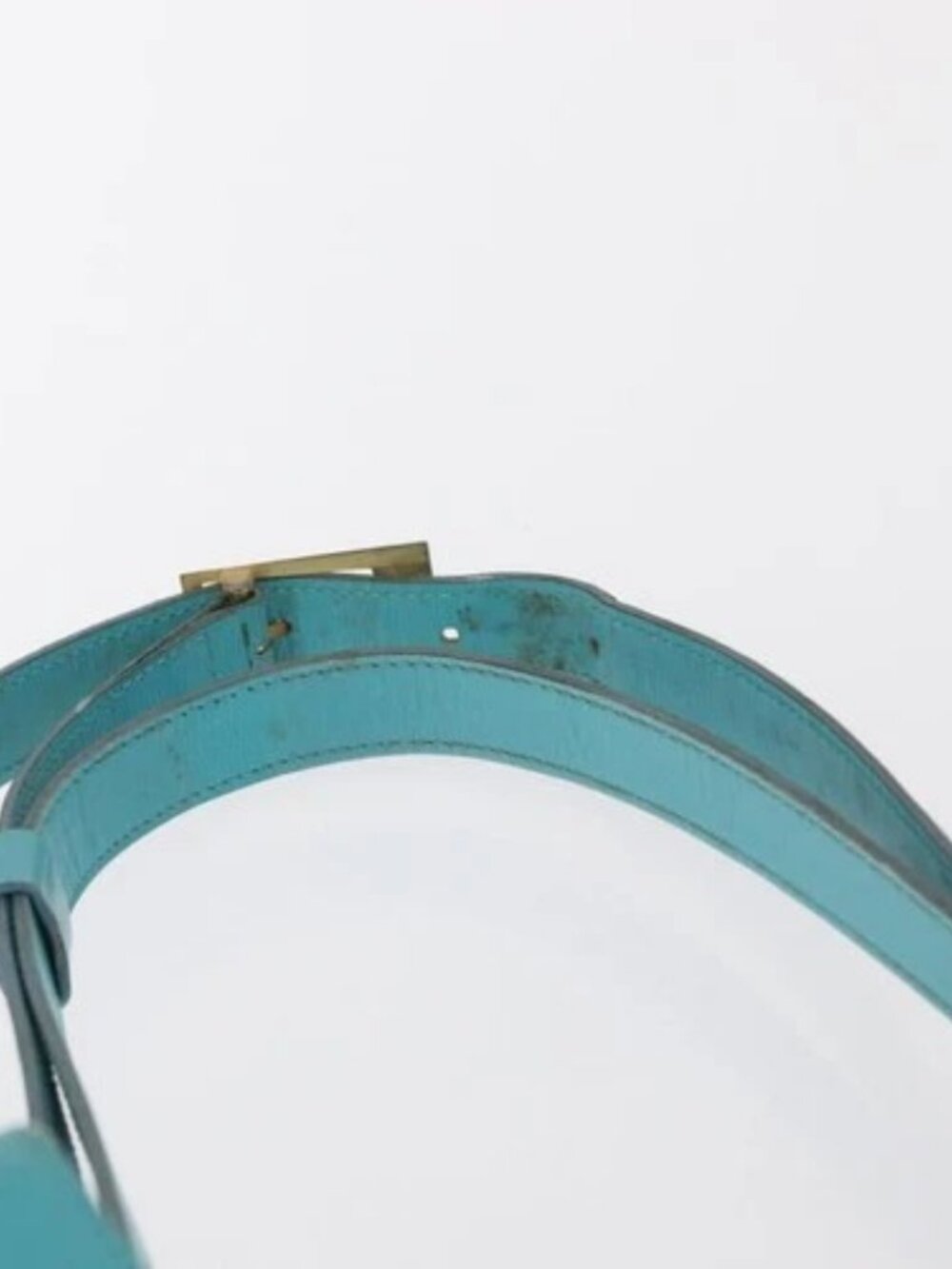 Christian Dior Shoulder Bag Leather Light Blue Auth - Picture 8 of 16